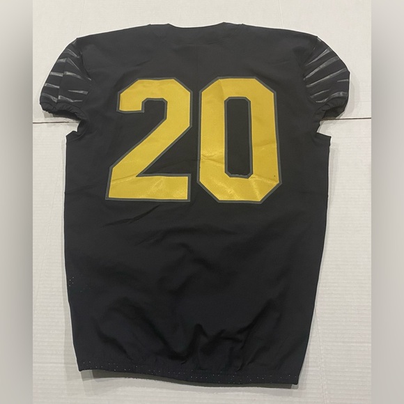 Nike Custom Vapor Untouchable Tigers Football Jersey #20 Men's Large Black Gold - Picture 2 of 5